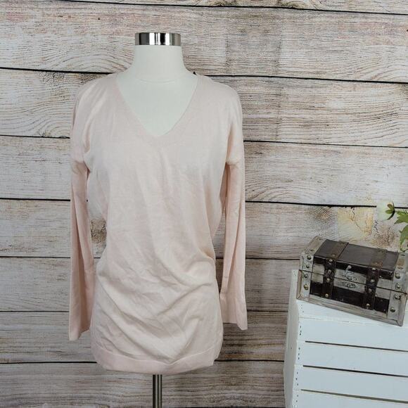 NWT Vimmia Shavasana Reversible Sweater Light Pink Blush Size‎ Small - Picture 1 of 8